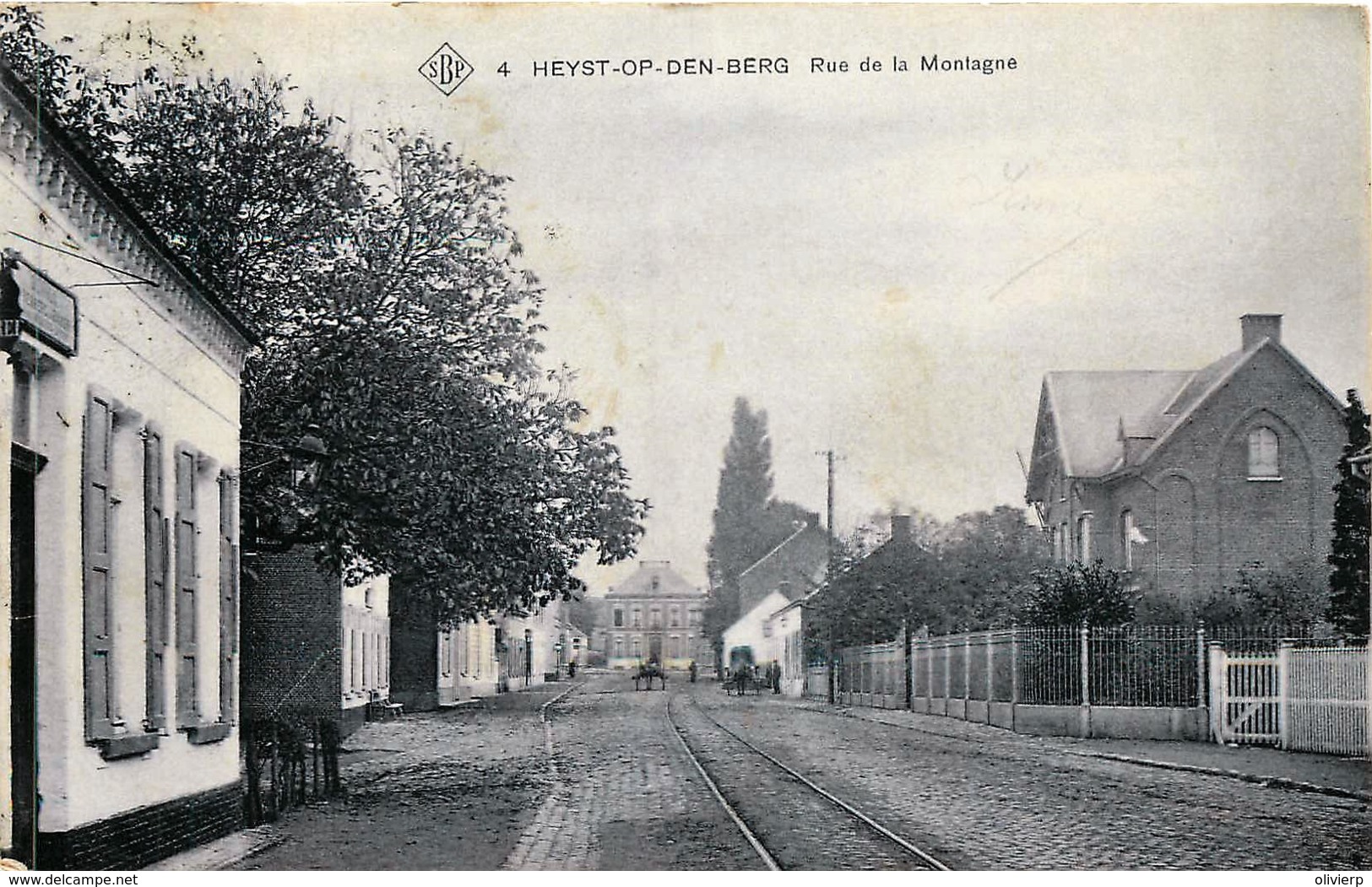 Heist-op-den-Berg - S.B.P. N° 4 - Rue De La Montagne - Arrêt Du Tram - Heist-op-den-Berg