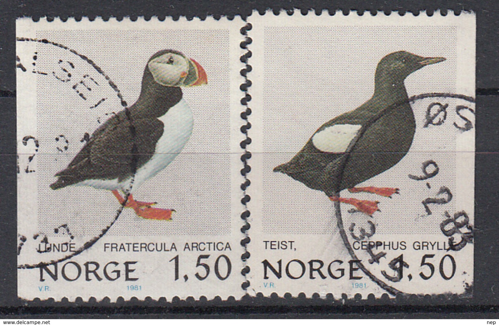 NOORWEGEN - Michel - 1981 - Nr 829/30 - Gest/Obl/Us - Oblitérés