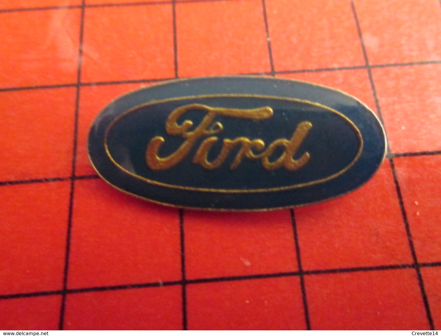 1717 Pin's Pins / Beau Et Rare : THEME AUTOMOBILES / LOGO DE LA MARQUE FORD - Ford