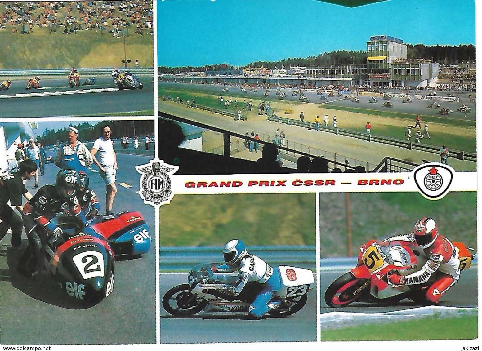 ČehoSlovaška Republika- GP Brno (Mistrostvi Sveta Motocyklu A Sidecaru) - Motorcycle Sport