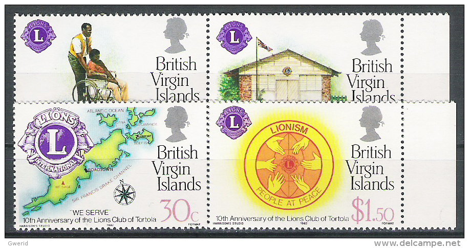 Vierge N° YVERT 432/35 NEUF ** - British Virgin Islands