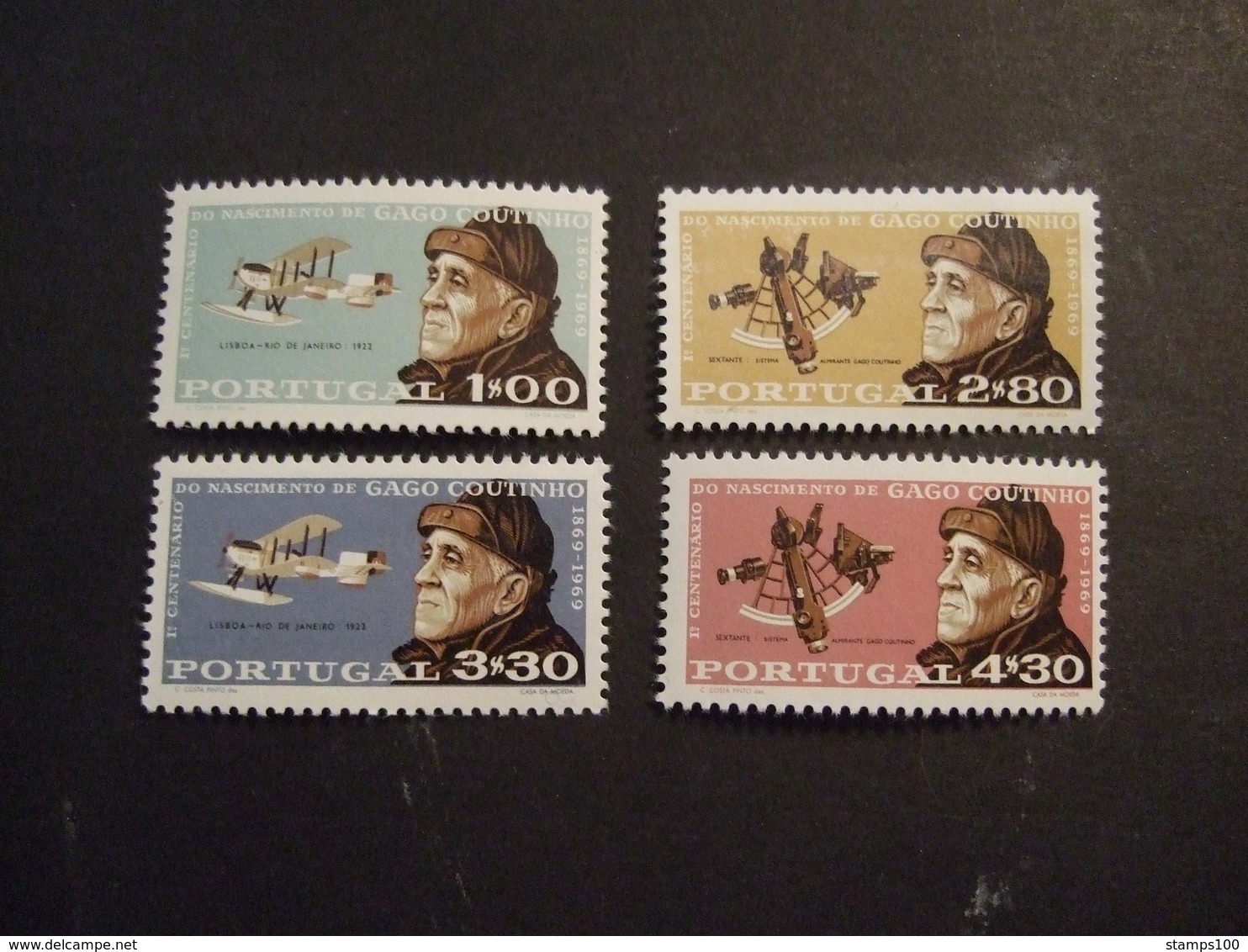 PORTUGAL 1969   MICHEL  1084/87   YVERT 1065/68     MNH **     (IS55-100/015) - Ungebraucht