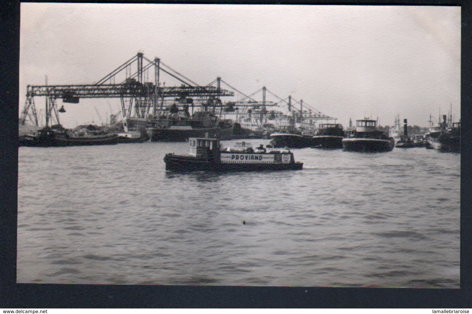 Rotterdam, Photo Format CPA De 1955, Waalhaven Du Cote De Hey Plaar - Rotterdam