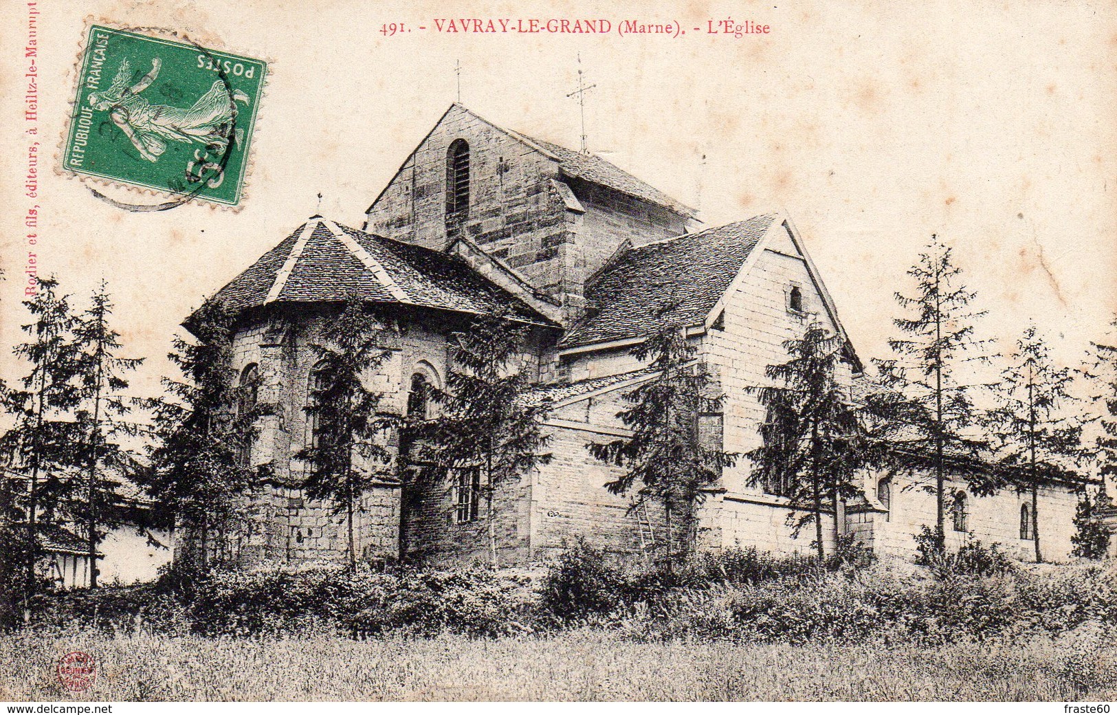 Vavray Le Grand - L ' église - Autres & Non Classés