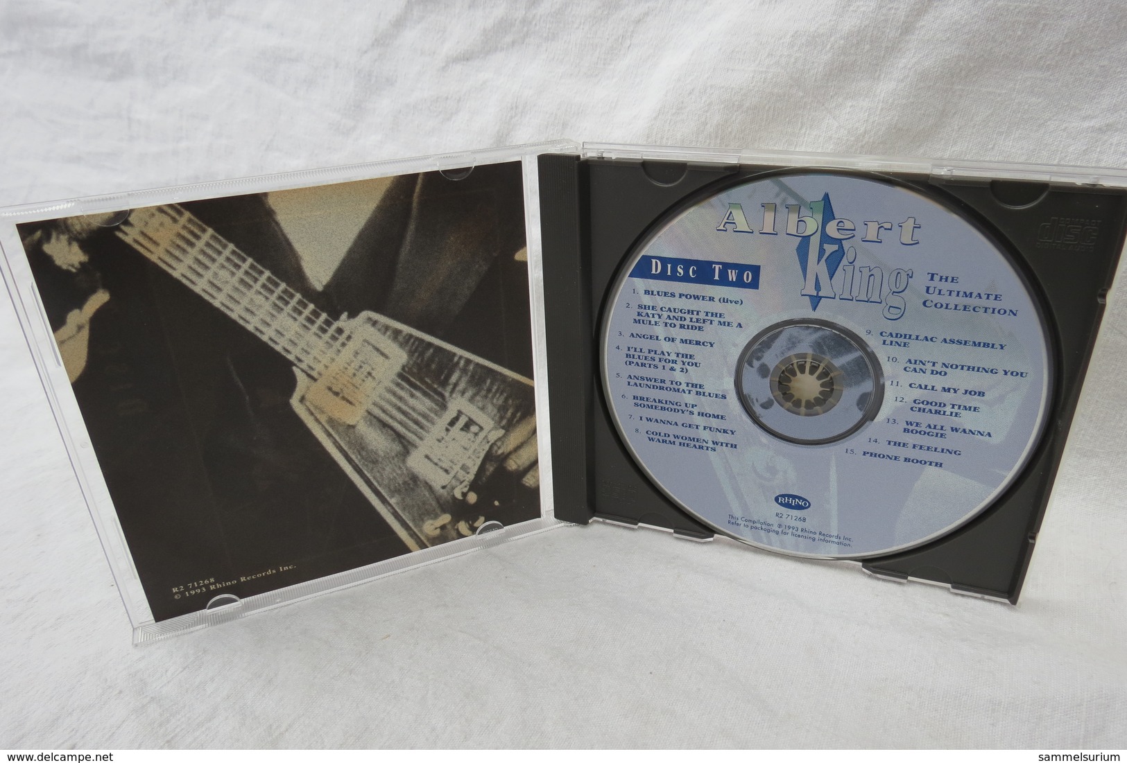 2 CDs "Albert King" The Ultimate Collection, mit Booklet