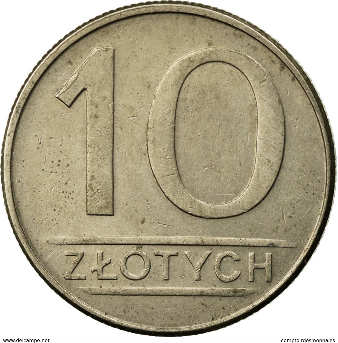 Monnaie, Pologne, 10 Zlotych, 1985, Warsaw, TTB, Copper-nickel, KM:152.1 - Pologne