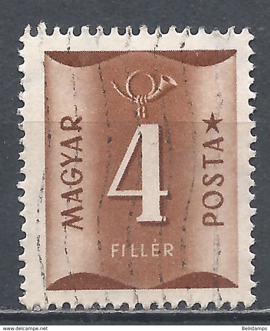 Hungary 1951. Scott #J198 (U) Numeral Of Value - Port Dû (Taxe)