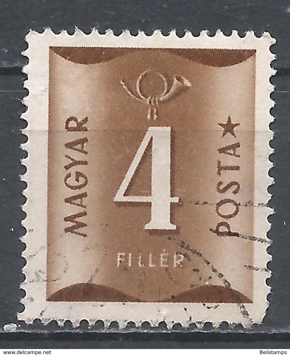 Hungary 1951. Scott #J198 (U) Numeral Of Value - Postage Due