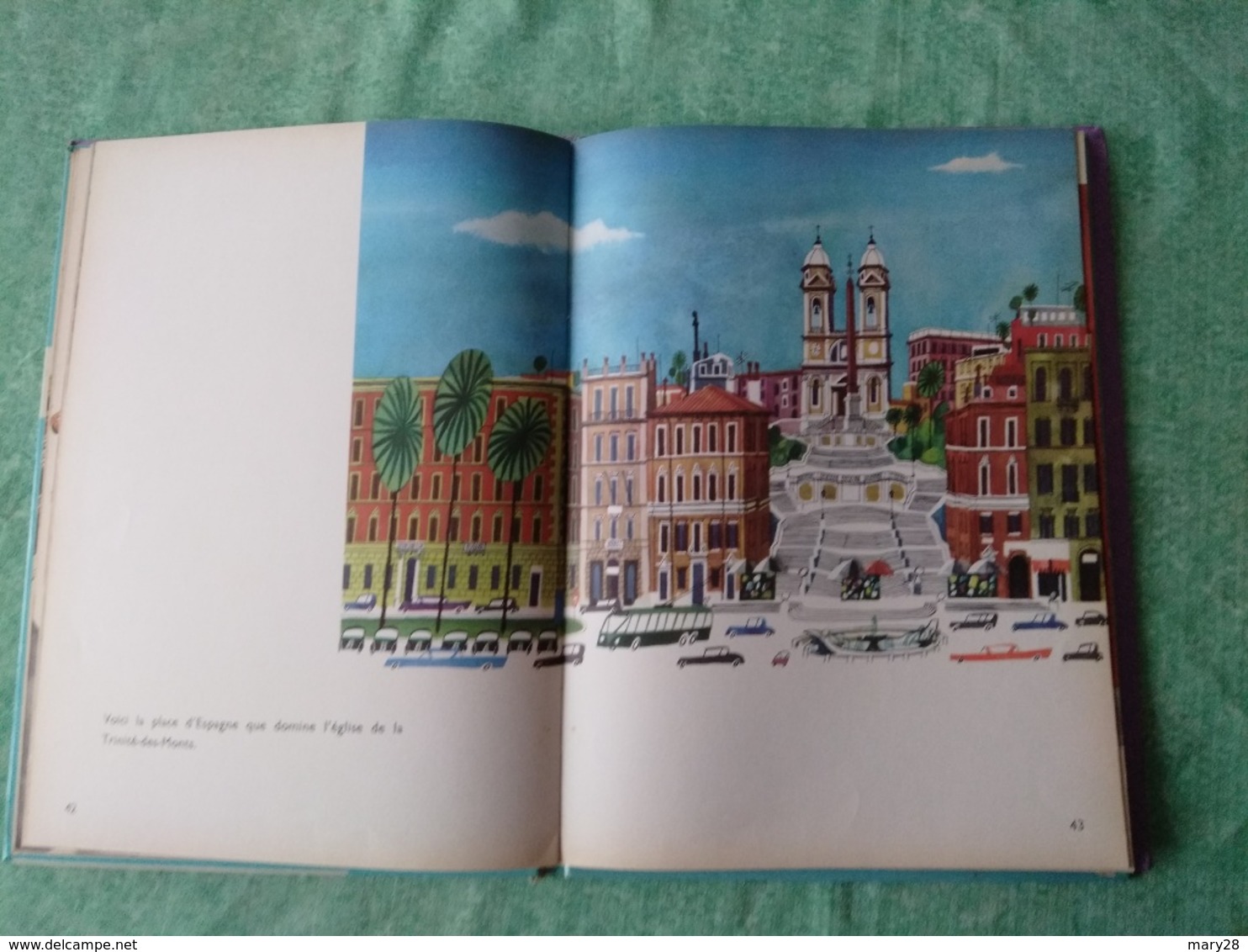 Italie Livre Sur ROME Encyclopedie Casterman 1960 De Miroslav Sasek - Livres Anciens