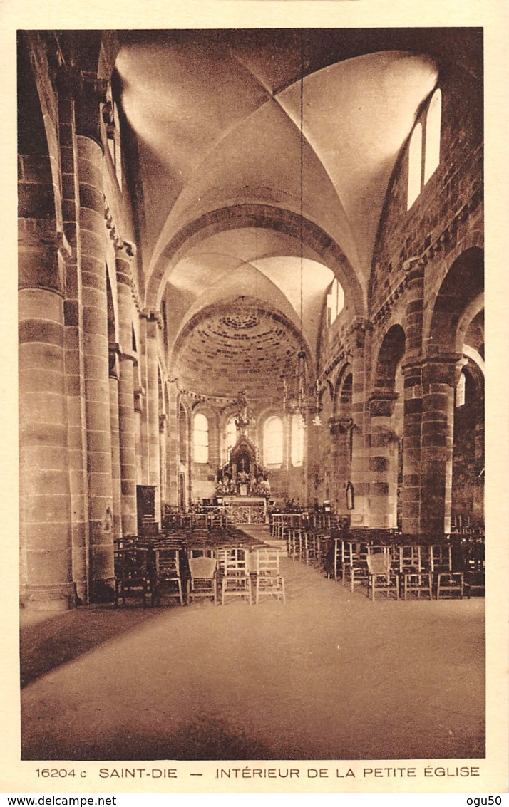 Saint Dié (88) - Intérieur De La Petite Eglise - Saint Die