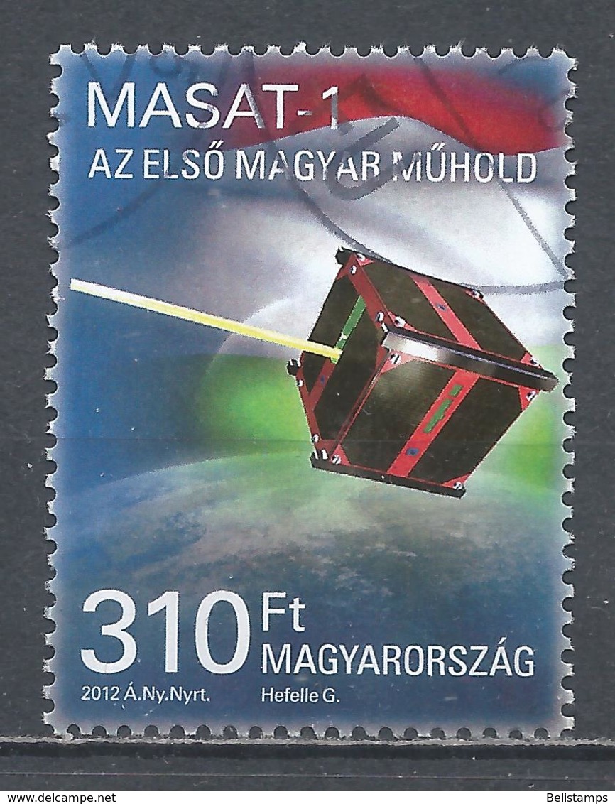 Hungary 2012. Scott #4231 (U) Launch Of Masat 1, First Hungarian Satelite ** - Oblitérés