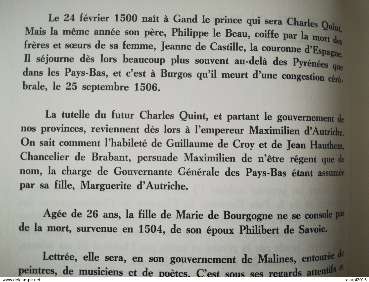 HAINAUT OU L'ÉPOPÉE D'UN PEUPLE Des origines à Charles QUINT + De Charles Quint à nos jours Georges BOHY 1971  DÉDICACE