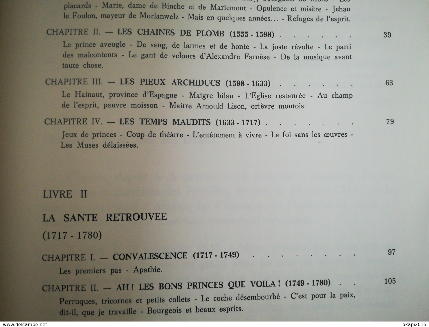 HAINAUT OU L'ÉPOPÉE D'UN PEUPLE Des origines à Charles QUINT + De Charles Quint à nos jours Georges BOHY 1971  DÉDICACE