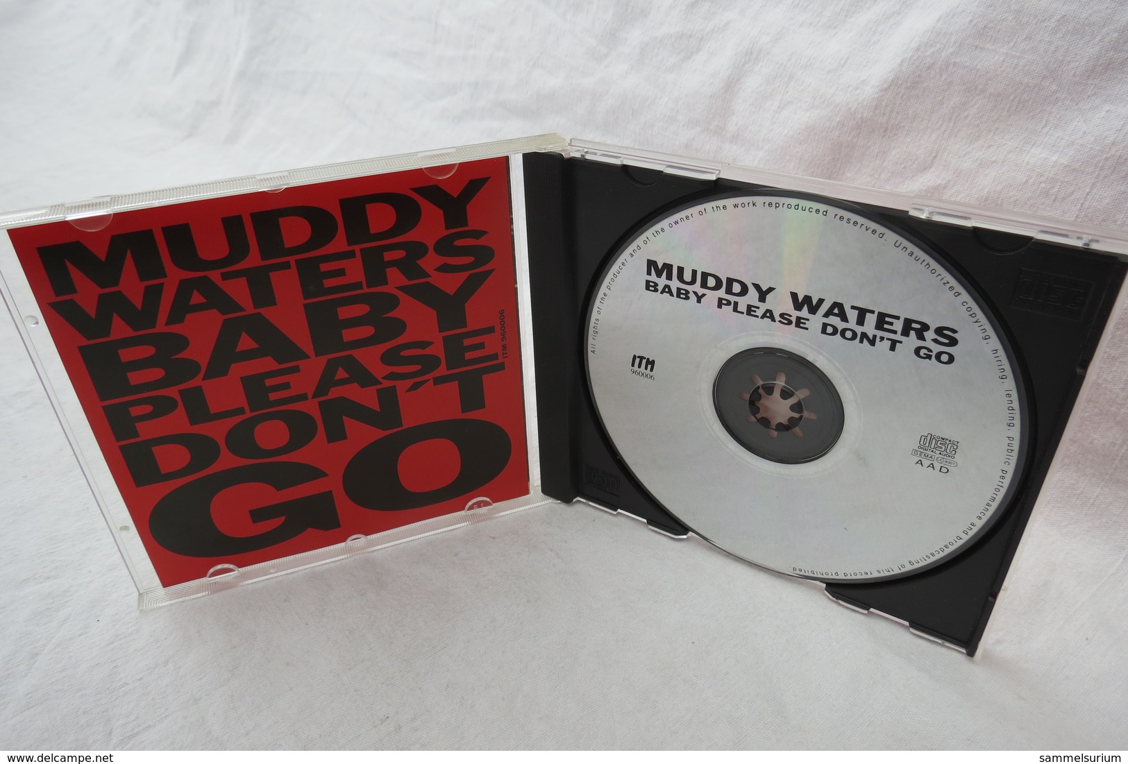 CD "Muddy Waters" Baby Please Don't Go Live At Jazz Jamboree '76 - Soul - R&B