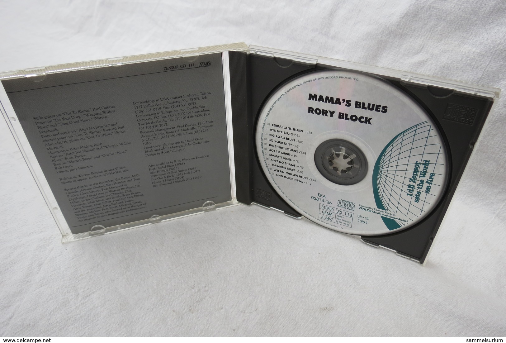 CD "Rory Block" Mama's Blues - Blues