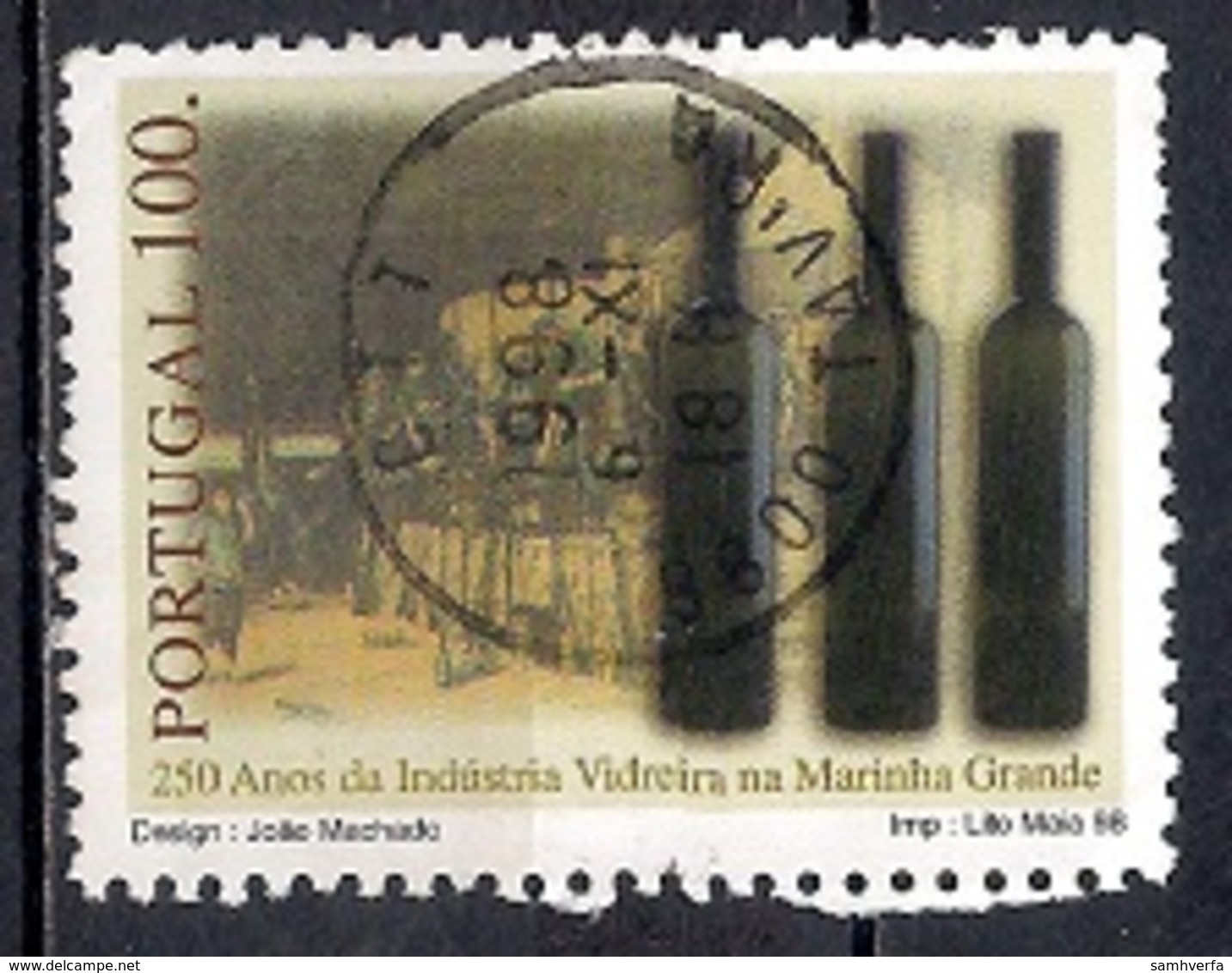 Portugal 1998 - The 250th Anniversary Of Glass Industry In Marinha Grande - Usado