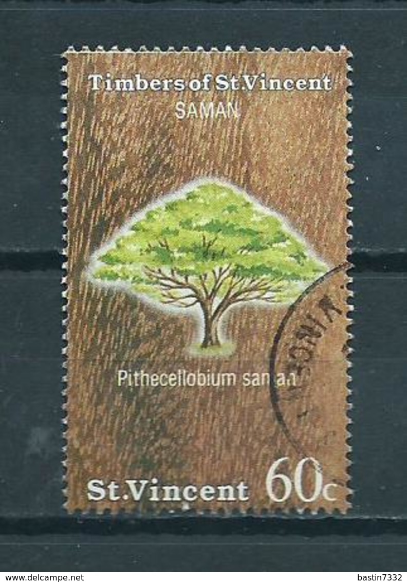 1986 St.Vincent Trees,bomen Used/gebruikt/oblitere - St.Vincent (1979-...)