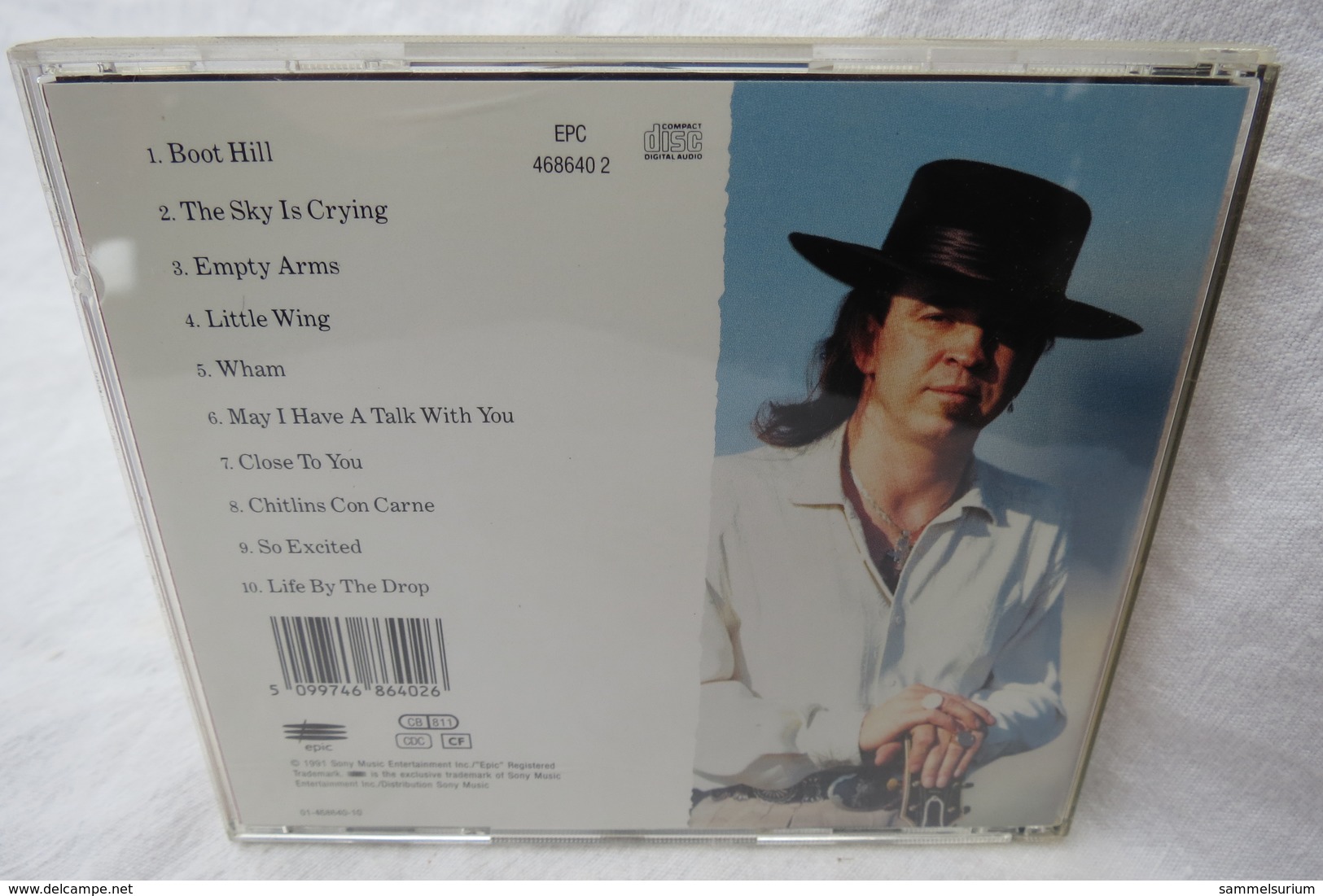 CD "Stevie Ray Vaughan And Double Trouble" The Sky Is Crying - Blues