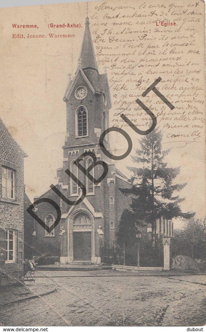 Postkaart - Carte Postale BORGWORM/WAREMME GRAND-AXHE L'Eglise  (O27) - Waremme