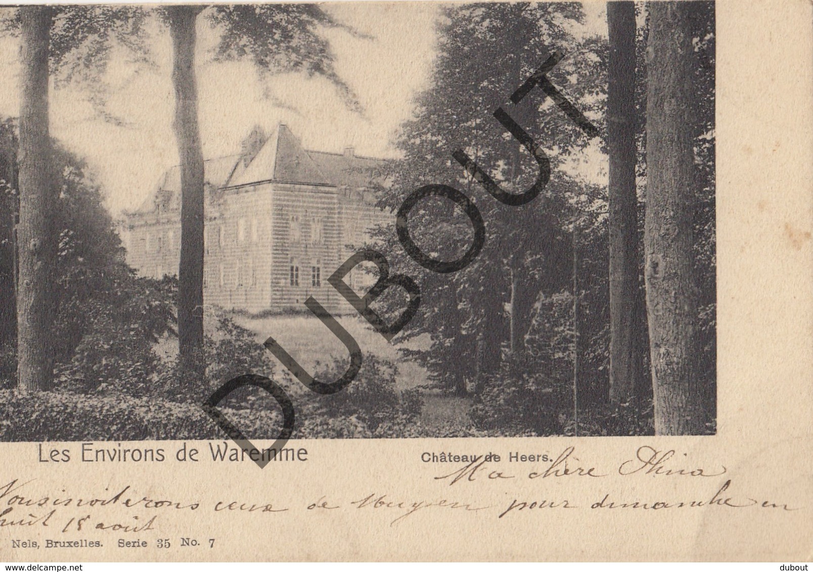 Postkaart - Carte Postale HEERS Château De Heers - Environs De Waremme (O30) - Borgloon