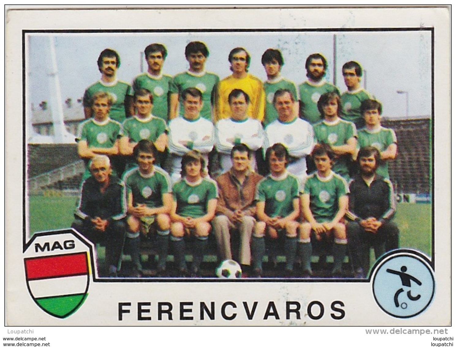 PANINI SPORT SUPERSTARS 1982 FOOTBALL HUNGARY FERENCVAROS - Edition Française