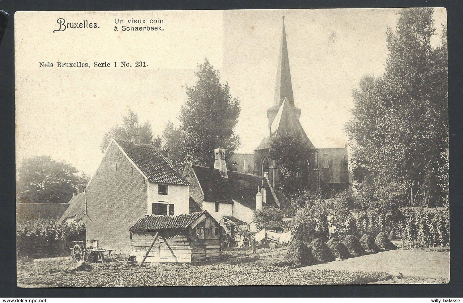 +++ CPA - Bruxelles - Un Vieux Coin à SCHAERBEEK - SCHAARBEEK - Nels Série 1 N° 231 // - Schaarbeek - Schaerbeek