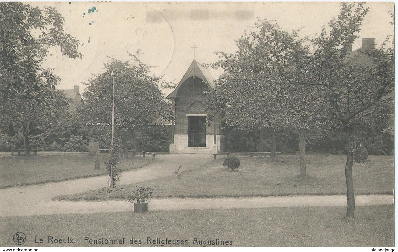 Le Roeulx - Pensionnat Des Religieuses Augustines - La Chapelle Du Parc - Edition J. Thomas-Marin - 1926 - Le Roeulx