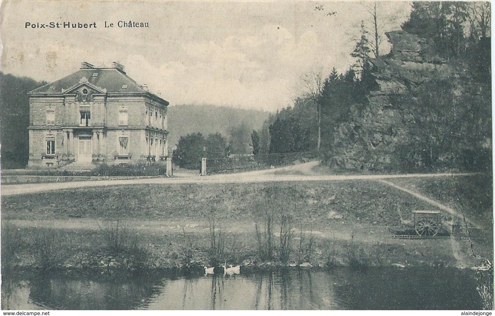 St-Hubert - Poix-St-Hubert - Le Château - A. Duchène, Libin - 1922 - Saint-Hubert