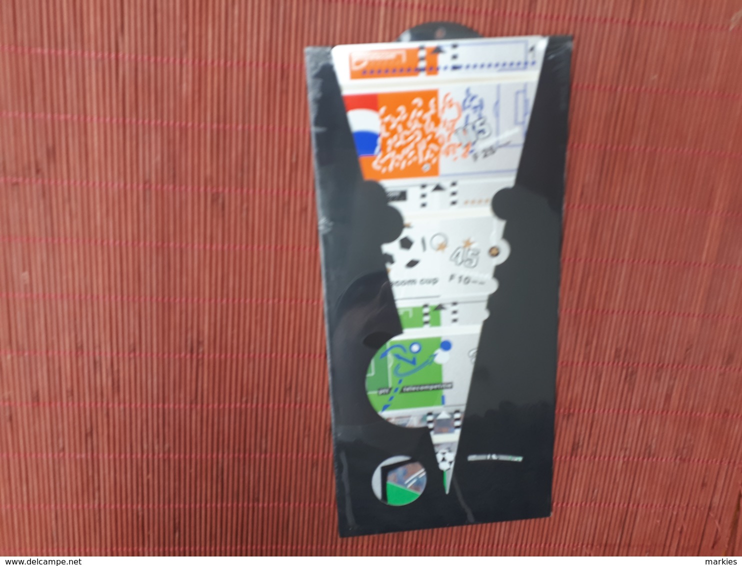 Set 4 Phonecards Football Netherlands With Folder (Mint,Neuve) Rare - Publiques