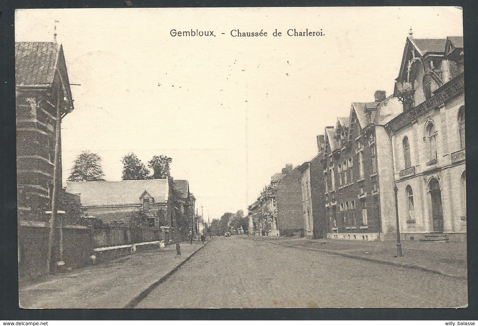 +++ CPA - GEMBLOUX - Chaussée De Charleroi   // - Gembloux