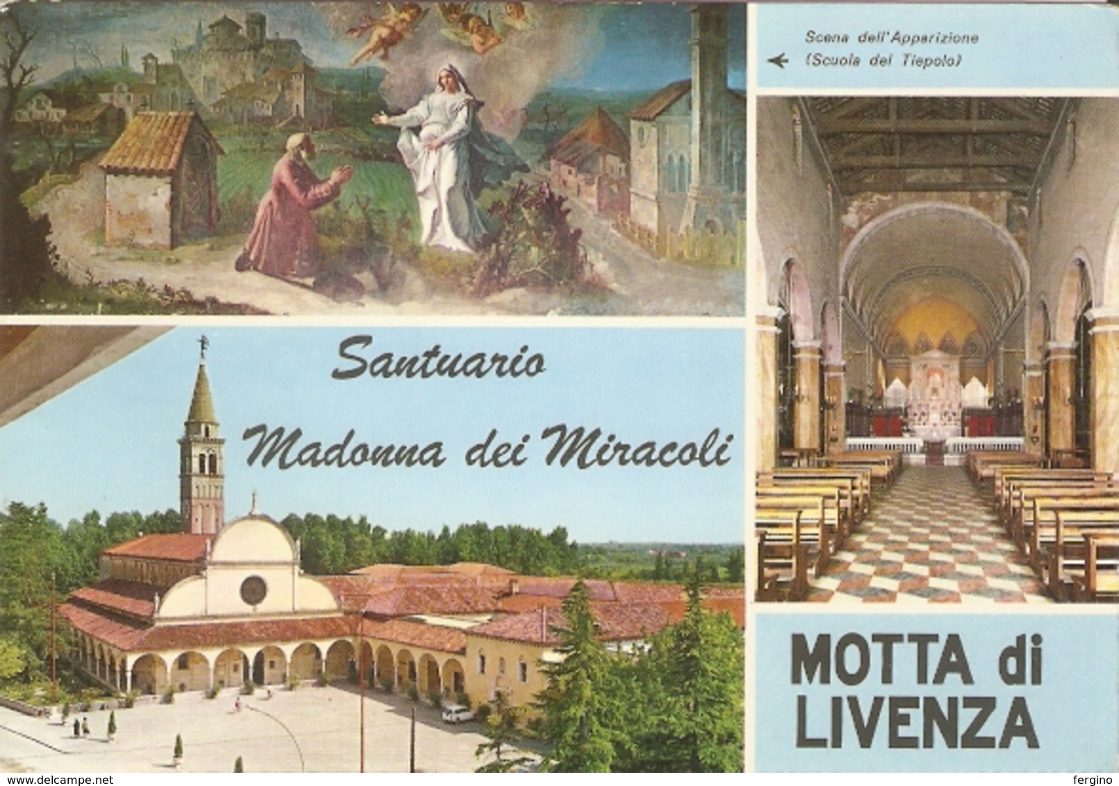 23/FG/19 - TREVISO - MOTTA DI LIVENZA: Santuario Madonna Dei Miracoli - Treviso