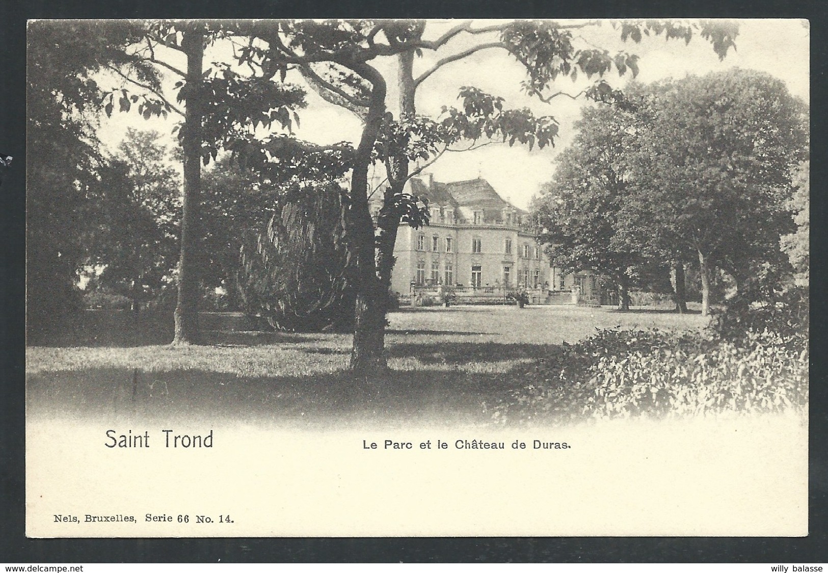 +++ CPA - SINT TRUIDEN - ST TROND - Le Parc Et Le Château De Duras - Nels Série 66 N° 14   // - Sint-Truiden