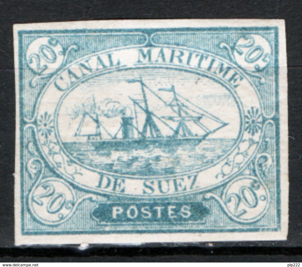 Egitto Canale Di Suez 1868 Y.T.3 */MH  VF/F - 1866-1914 Khedivato Di Egitto