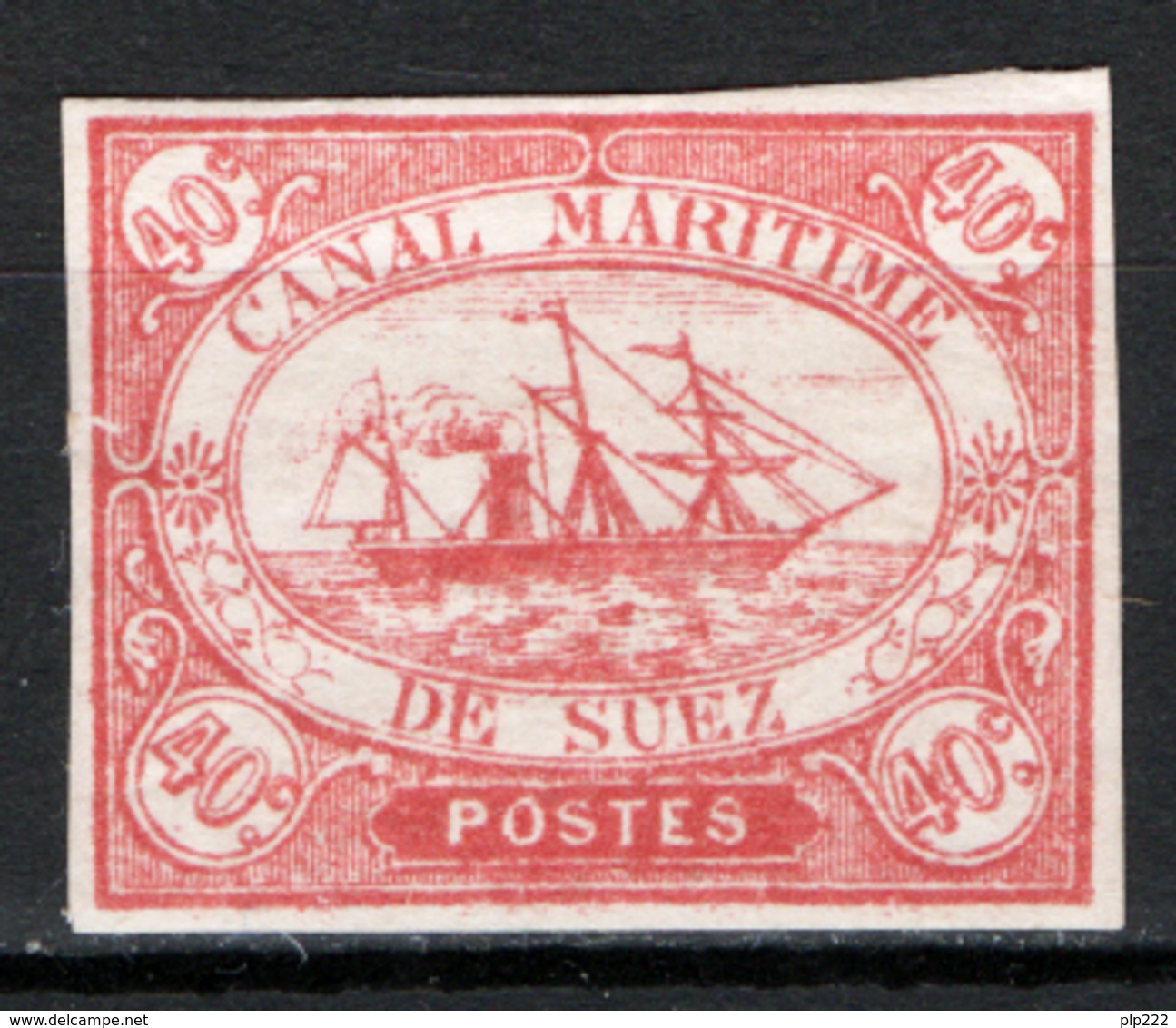 Egitto Canale Di Suez 1868 Y.T.4 */MH  VF/F - 1866-1914 Khedivato Di Egitto