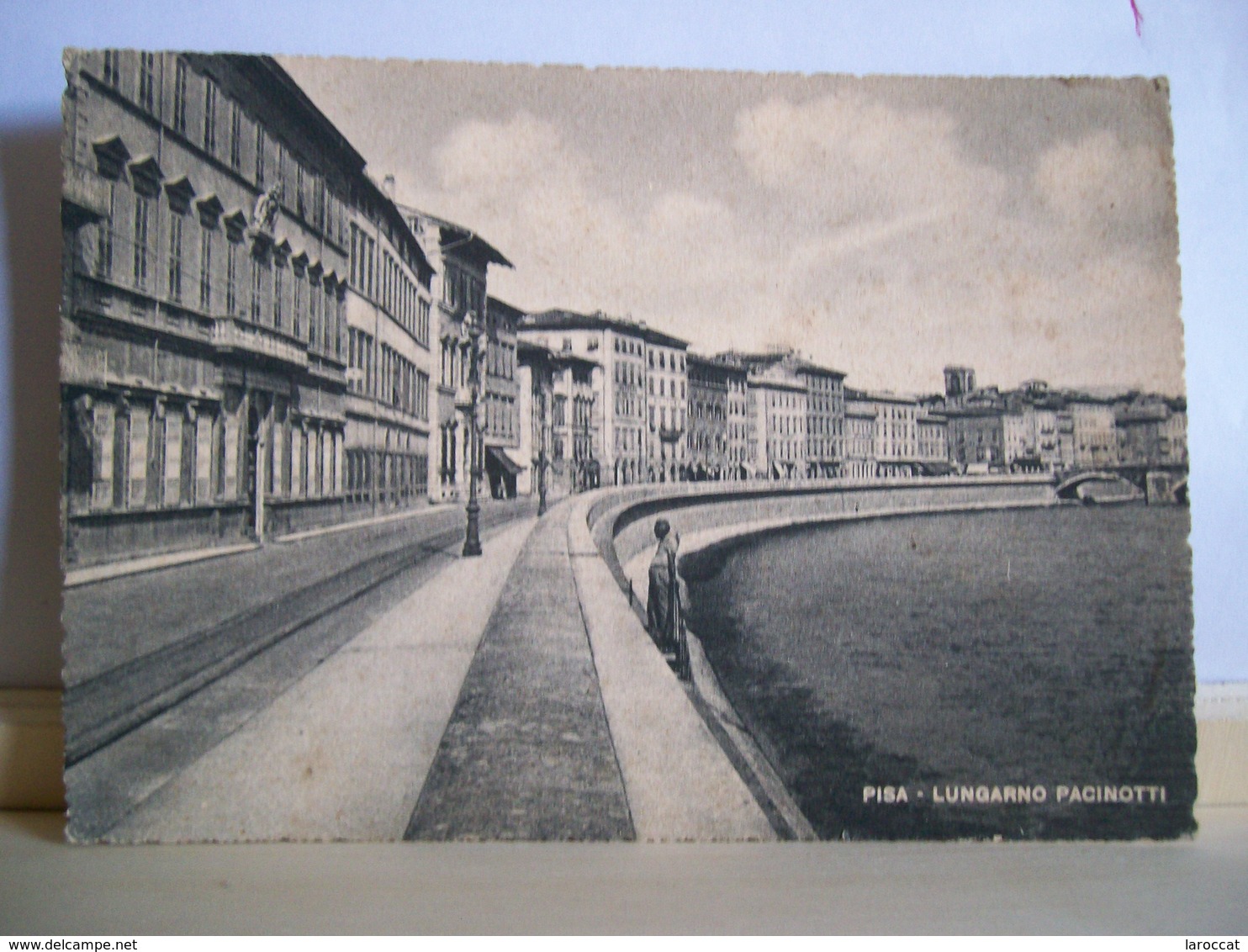 1954 -  Pisa - Lungarno Pacinotti - Cartolina D'epoca Originale - Pisa