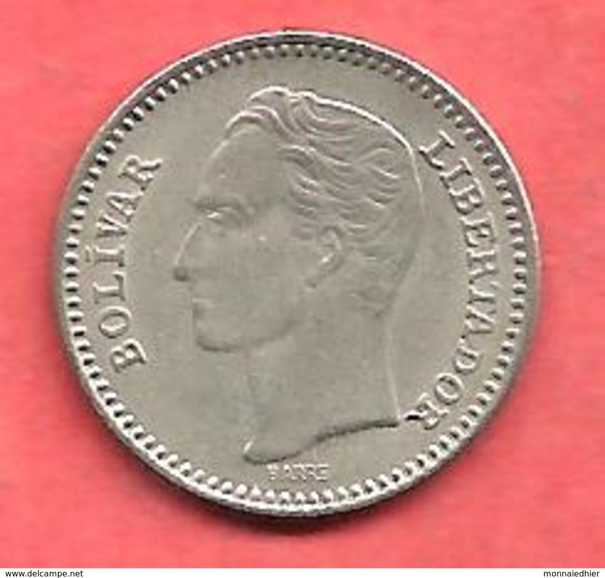 25 Centimos , VENEZUELA , Nickel , 1965 , N° KM # 40 - Venezuela