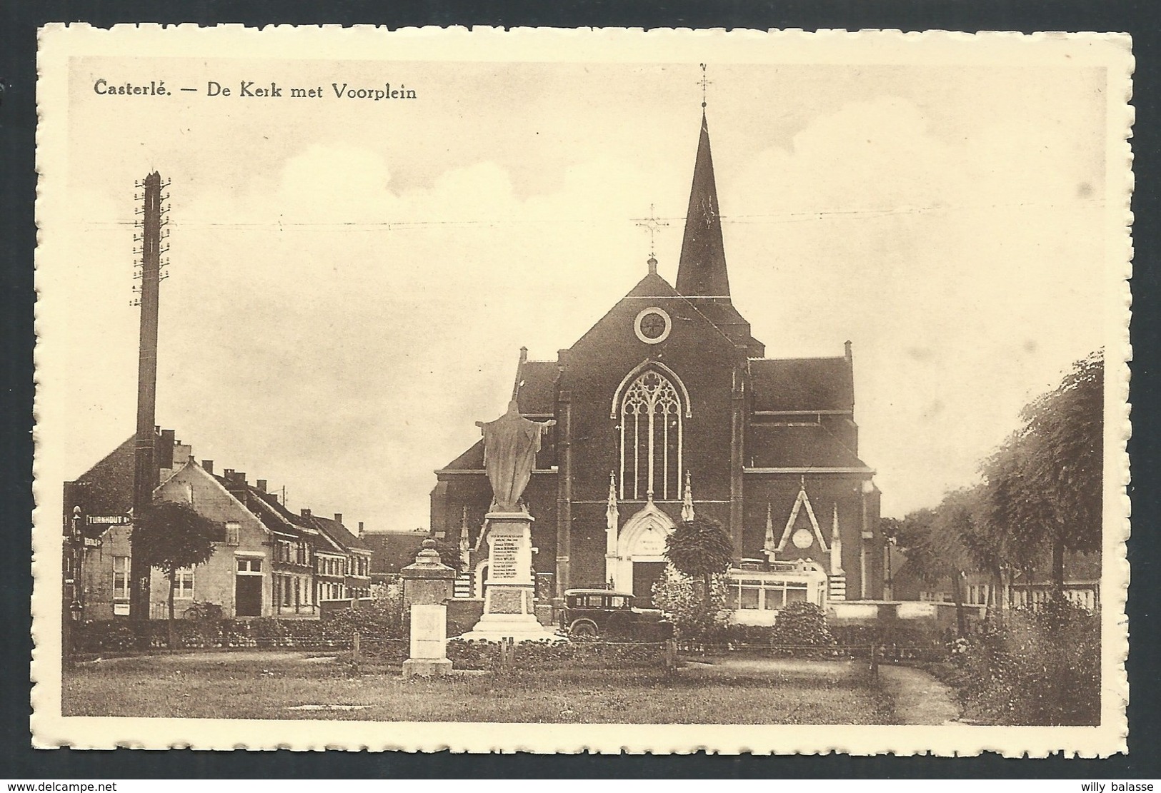 +++ CPA - CASTERLEE - KASTERLEE - De Kerk Met Voorplein    // - Kasterlee