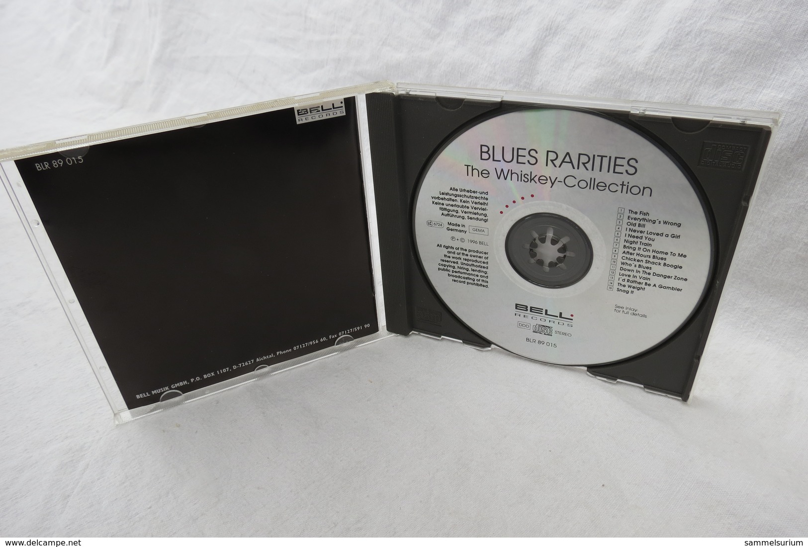 CD "Blues Rarities" The Whiskey Collection - Blues