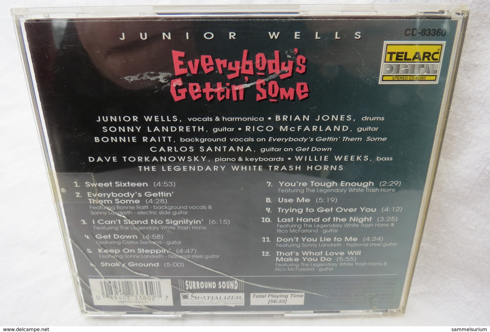 CD "Junior Wells" Everybody's Gettin' Some - Blues