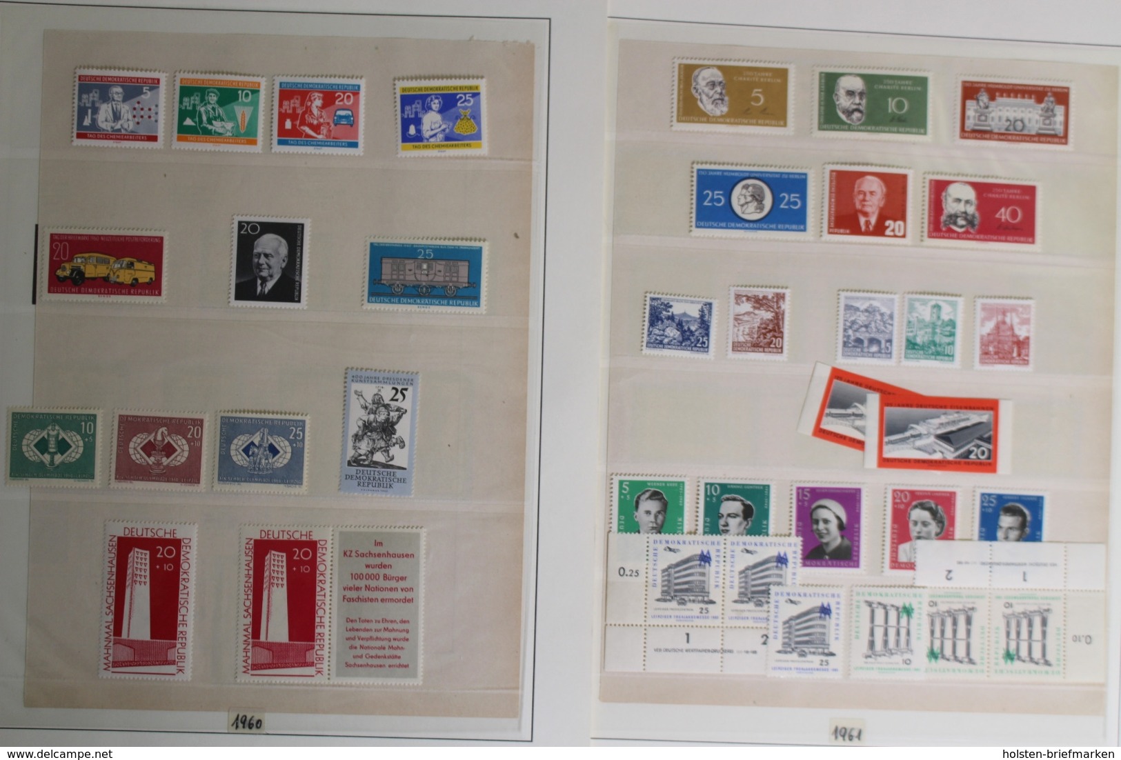 DDR 1960-1964, Postfrische Sammlung Auf Lindner T - Sammlungen