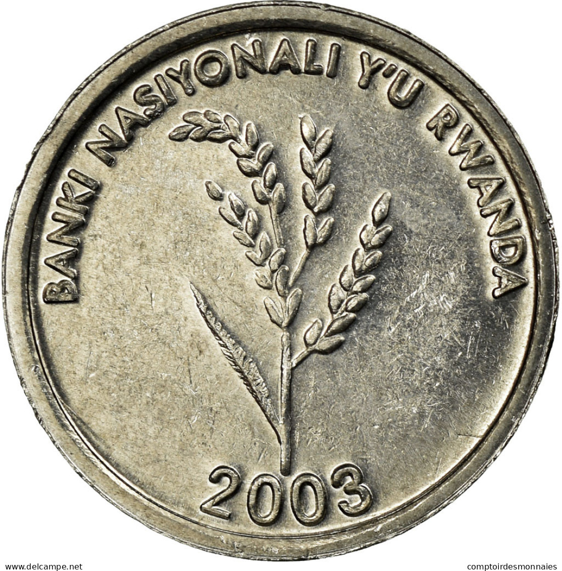 Monnaie, Rwanda, Franc, 2003, TTB, Aluminium, KM:22 - Rwanda