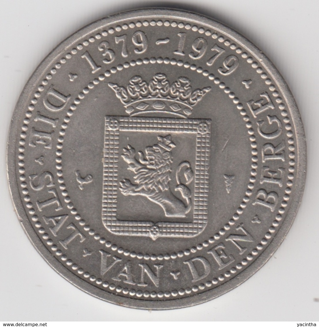 @Y@    "Heerenberg  "t Peerdeke 1979  Naslag In Hun Eigen Munthuis.        (4544A) - Souvenir-Medaille (elongated Coins)