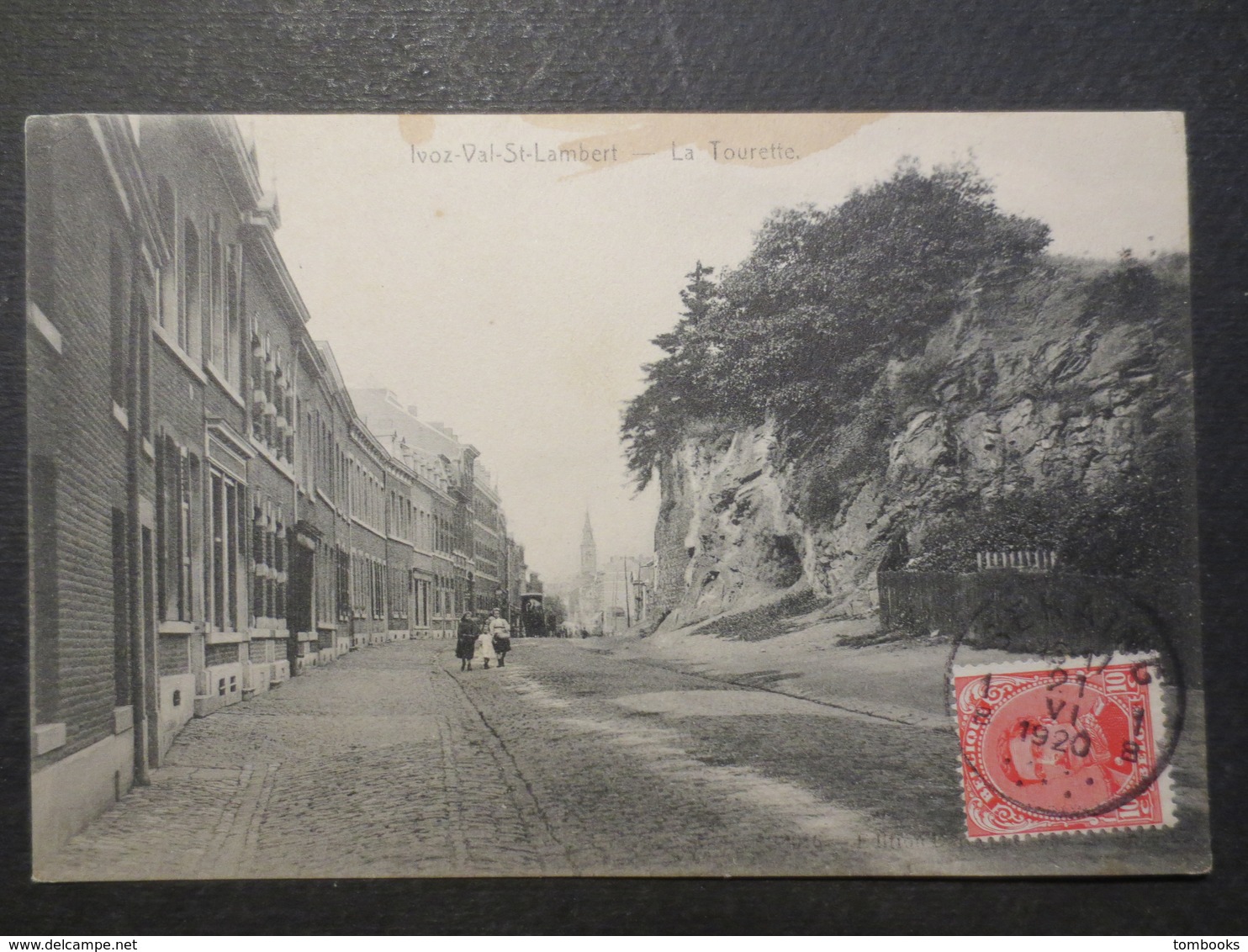 Belgique - Ivoz - Val St Lambert - CPA - La Tourette - 1920 - Cachet Seraing - - Flémalle