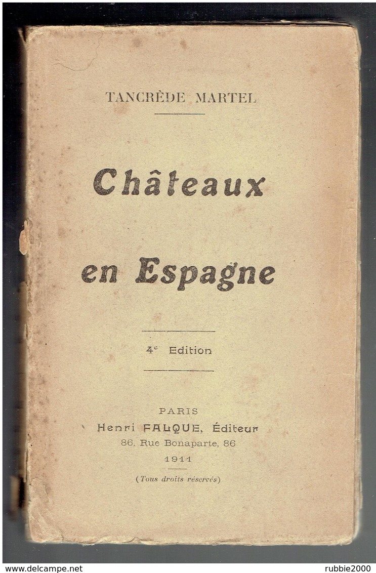 TANCREDE MARTEL ECRIVAIN FRANCAIS NE A MARSEILLE A 1856 ET MORT A PARIS EN 1928 - Livres Dédicacés