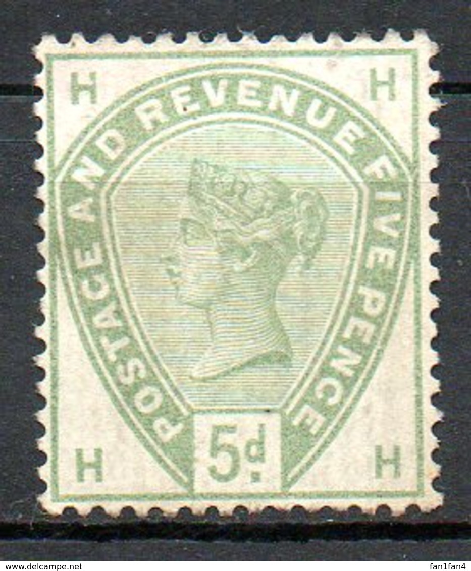 GRANDE BRETAGNE - 1883-84 - N° 82 - 5 D. Vert - (Victoria) - Unused Stamps