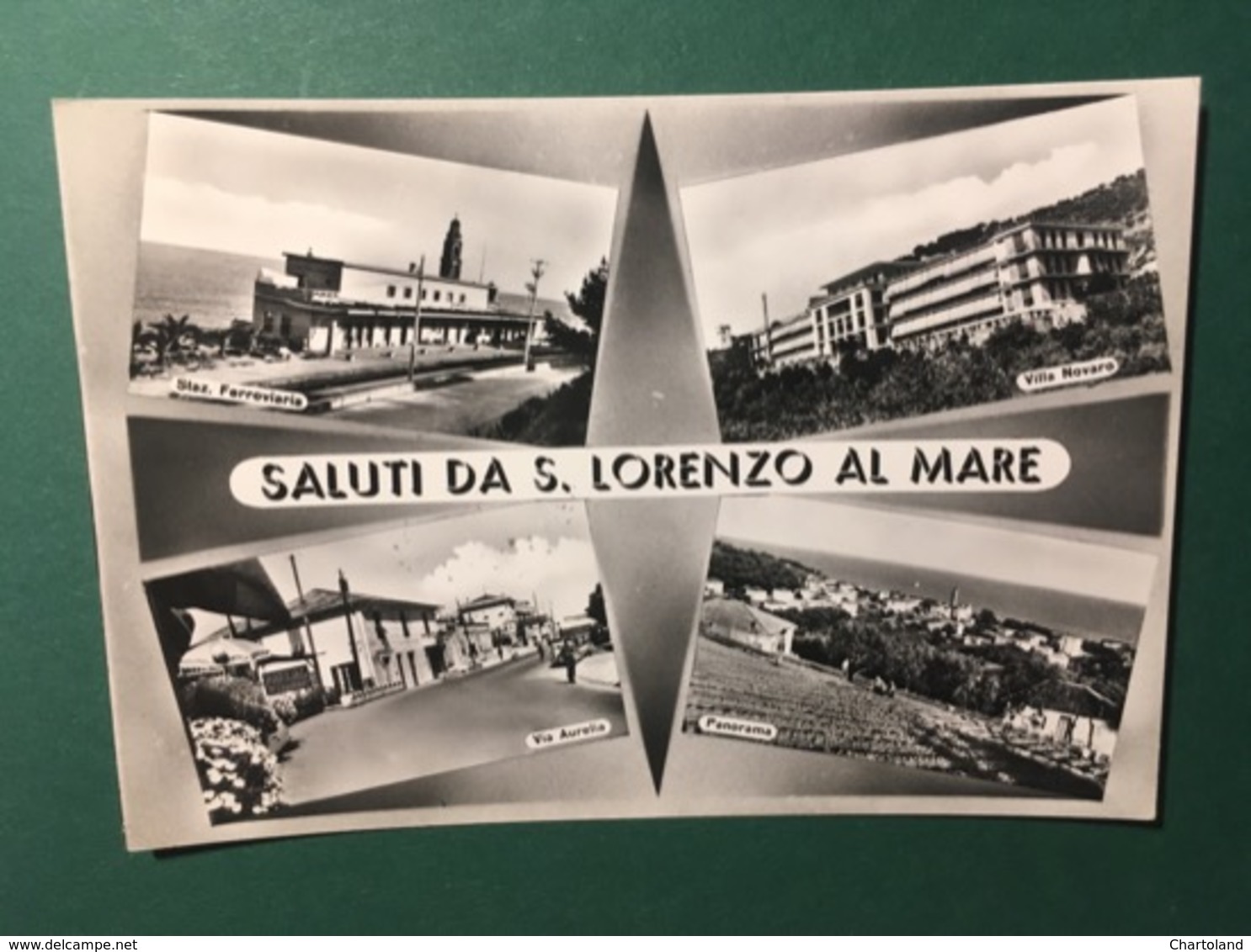 Cartolina Saluti Da S. Lorenzo AL Mare - Panorama - Via Aurelia - 1960 - Forli