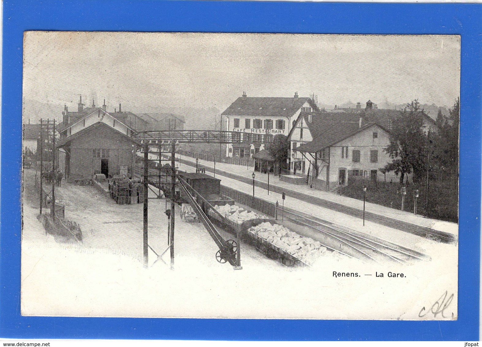 SUISSE - RENENS La Gare, Pionnière (voir Descriptif) - Renens