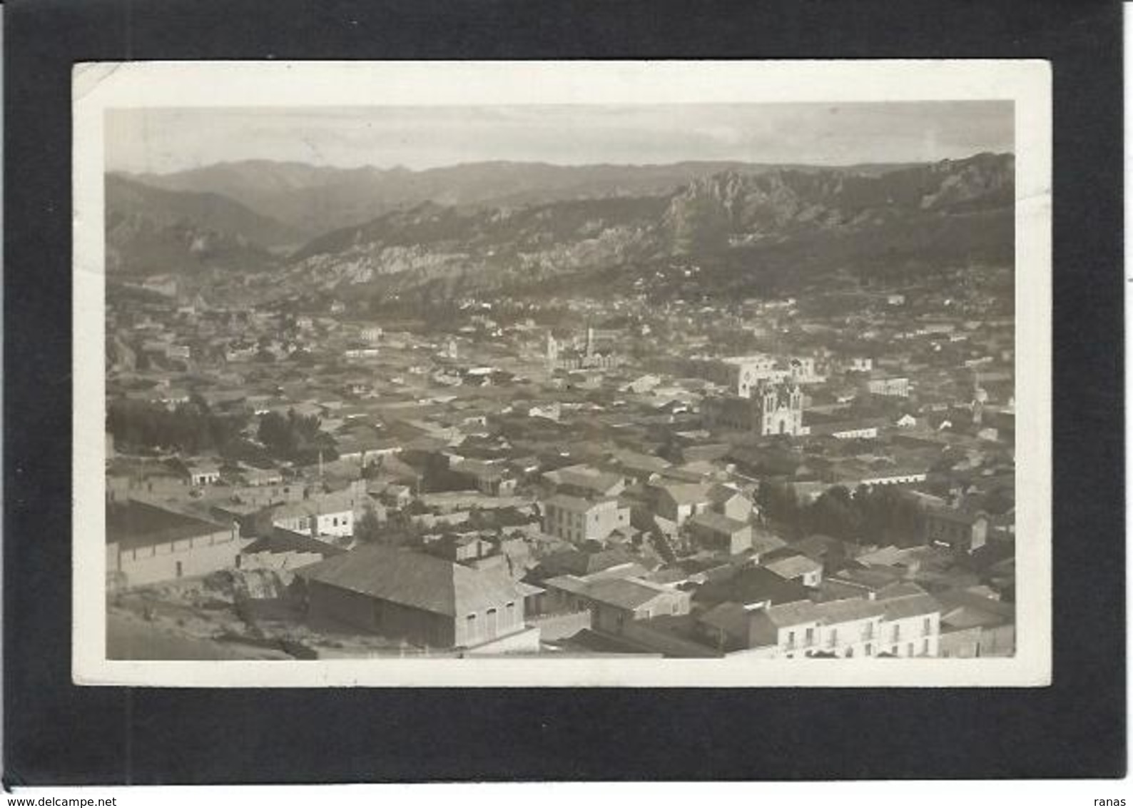 CPA Bolivie Bolivia  Carte Photo RPPC Circulé Voir Scan Du Dos - Bolivien