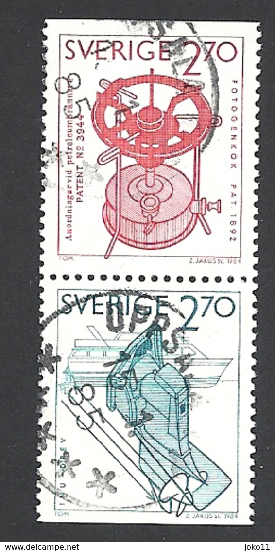 Schweden, 1984, Michel-Nr. 1282+1285, Gestempelt - Gebraucht