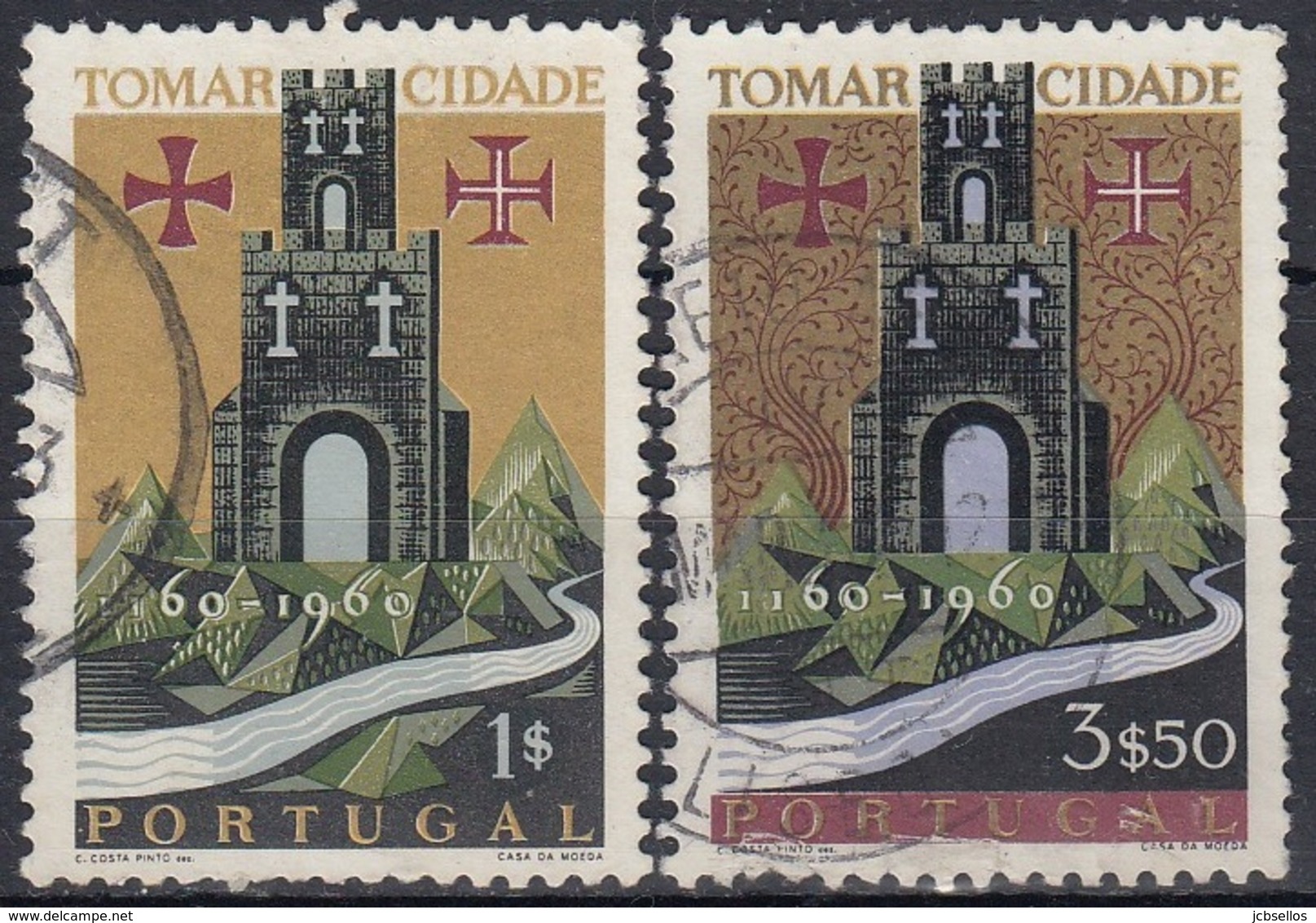 PORTUGAL 1962 Nº 894/95 USADO - Oblitérés